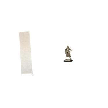 Imagem de Whtkoph Luminária de Chão Knight Paper com Cúpula, Design Europeu Criativo. Escultura Decorativa para Mesa, Ideal para Sala de Estar Ou Casa.