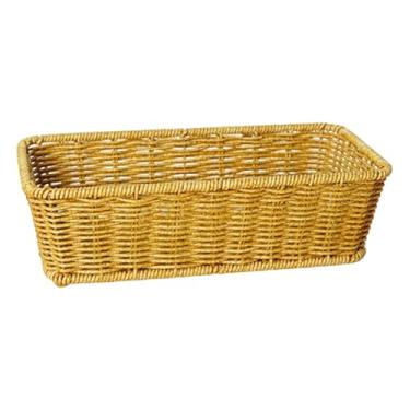 Imagem de Ｂｅｓｇａ Cesto de vime rústico para pão, organizador de, porta-frutas e legumes para restaurante, despensa, quarto, dormitório ou brinquedos, M