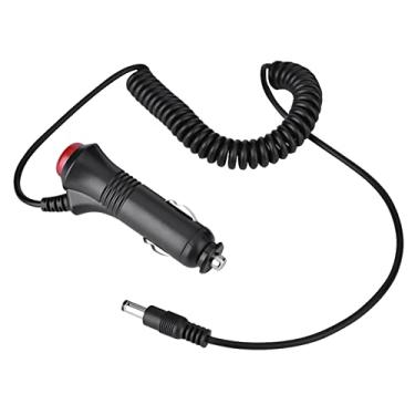 Imagem de Pissente Cabo Adaptador de Alimentação para Isqueiro de Carro, 1.9m, 12v, Caixa de Plástico Abs Com Interruptor e Luz Indicadora, para Dispositivos Dc 5.5x2.1mm