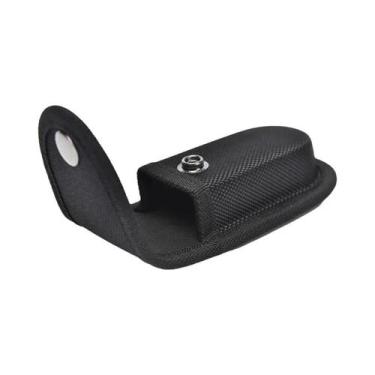 Imagem de Bolsa De Nylon Preta Para Faca Dobrável Com Presilha Para Cinto, Supor