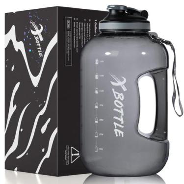 Imagem de Garrafa de água XBOTTLE de 1 galão/3,8 L com tampa de copo sem BPA
