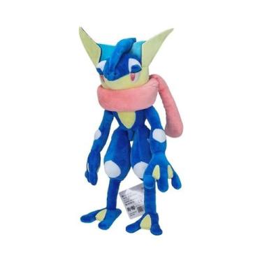 Imagem de Pelúcia Greninja Em Pé, Brinquedo De Anime, Boneco De Sapo Ninja Fofo,