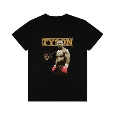 Imagem de Camiseta Masculina De Manga Curta Mike Tyson Boxing Champion Com Desig