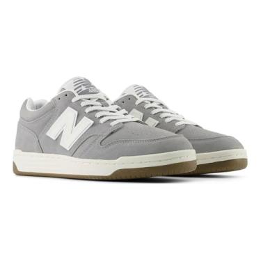 Imagem de New Balance Tênis masculino 480, Cinza ardósia/sal marinho, 39