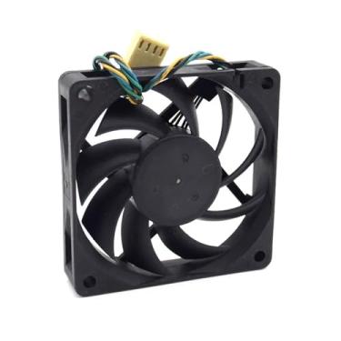 Imagem de 1 peça DE07015T12U 7015 70 mm 12V 0,7A Ventos de ventoinha de refrigeração PWM CPU