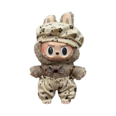 Imagem de Conjunto Casual De Roupa Labubu De 17cm, Roupas Estilosas E Acessórios