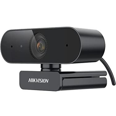 Imagem de Webcam Hikvision 2MP Full HD 1080p com Microfone Integrado, Foco Automático, USB Plug & Play – DS-U02P