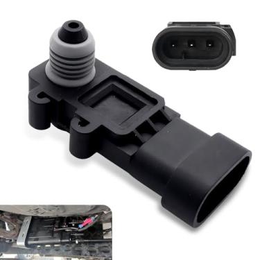 Imagem de Sensor de pressão do tanque de combustível, resistência a altas temperaturas, sensor de pressão do tanque de porta de ventilação de vapor, número de substituição 16238399 9377680 09377680 16196060