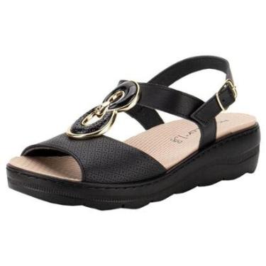 Imagem de Sandália Feminina Anabela Piccadilly 568068-Feminino