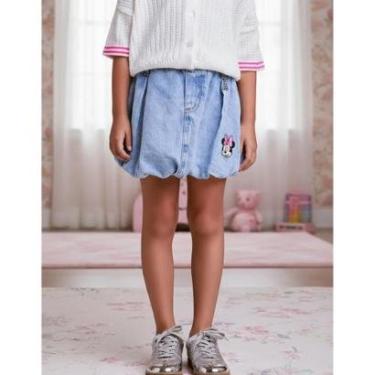 Imagem de Saia Jeans Bufante Minnie Tennista Animê-Feminino