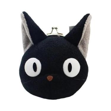 Imagem de Brinquedo De Pelúcia Gigi Kiki Gato Preto Anime, Boneco Macio Para Dec
