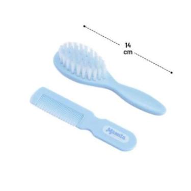 Imagem de KIT Escova e Pente Para Bebê 2 Peças Color - MAMITA