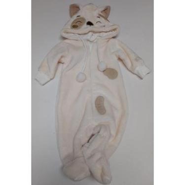 Imagem de Macacão Luxo Pelo Fleece Unissex Bebê Inverno LessaKids 9287-Unissex