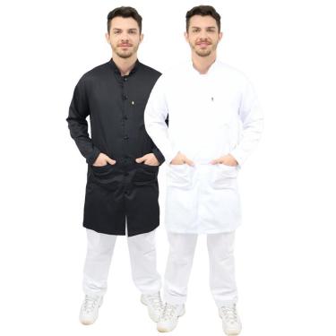 Imagem de Casaco Masculino Gola Padre-Masculino