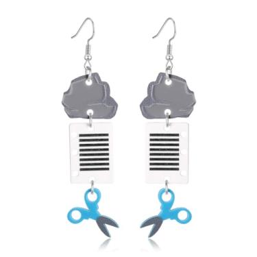 Imagem de Brincos de professor, Regular size, Acrílico, Sem pedra preciosa