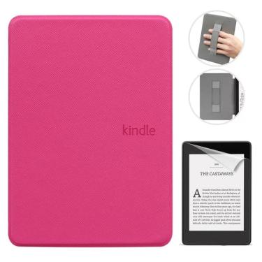 Imagem de Case C Elástico Para Kindle Paperwhite 12 Sa568B + Película