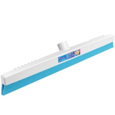 Imagem de Rodo Multiuso Plástico 40cm Branco e Azul Sem Cabo - Santa Maria