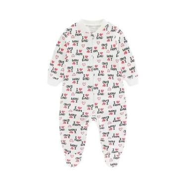 Imagem de Macacão De Manga Longa Com Zíper Para Bebês Meninos E Meninas De 0 a 1