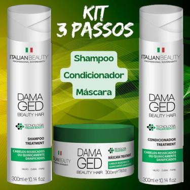 Imagem de Kit Tratamento Capilar Hidratação Intensa 900 Ml Terapia - Italian Bea