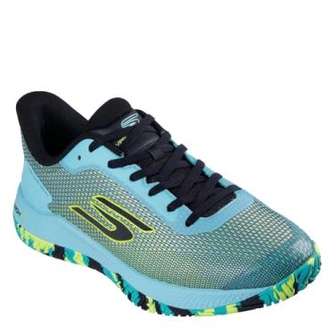 Imagem de Skechers Tênis masculino Viper Court Pro 2.0, Aqua Mint, 45 EU