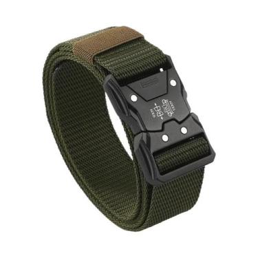 Imagem de Cinto Tático Masculino Durável Com Design Ajustável Para Entusiastas D