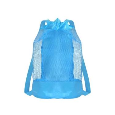 Imagem de Mochila De Praia Infantil Extra Grande Resistente À Areia Com Cordão P