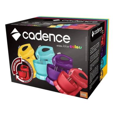 Imagem de Batedeira Jolie Colors Bat411 Vermelha Cadence Frequência 127v