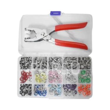 Imagem de Ferramenta De Alicates Para Costura DIY Com Botão De Pressão Metálico 