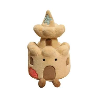 Imagem de Boneco De Pelúcia Farol Castanho, Brinquedo Macio Para Conforto De Beb