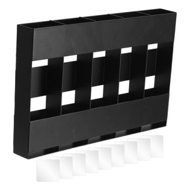 Imagem de Organizador de palha, recipiente de canudo de metal, suporte interno para porta de armário, utensílios de cozinha, acessórios de armazenamento, potes de utensílios para armários de bancadas de cozinha