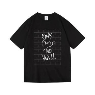 Imagem de Camiseta Unissex Oversized Com Arte Do Álbum Pink Floyd Dark Side of t