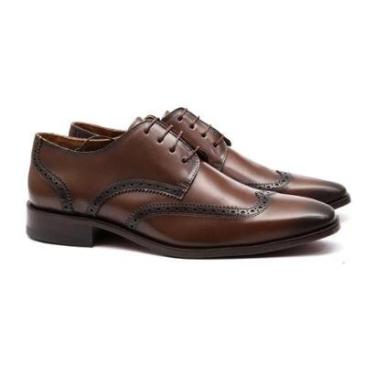 Imagem de Sapato Derby Social Masculino Rover Moss Samello-Masculino