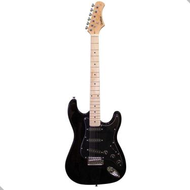 Imagem de Guitarra Elétrica Waldman Street 39 - Corpo Hard Wood, Preto