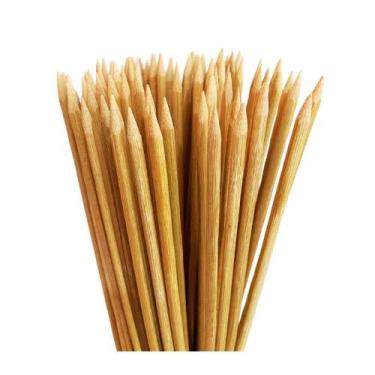 Imagem de B3 Espetos de Bambu Mossô: 60cm x Aprox 5.5mm - 200 Unidades - NC Caie