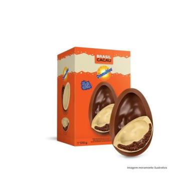 Imagem de Ovo de Páscoa Brasil Cacau Recheado Ovomaltine 370G