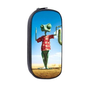 Imagem de Bolsa de lápis Rangos Anime de poliéster impermeável de grande capacid