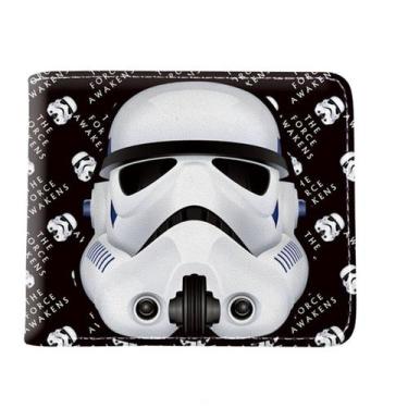 Imagem de Carteira, bolsa de moedas, couro, bifold, Storms Troopers Anime - Yiwe