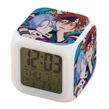 Imagem de Despertador Infinite Skateboards Square LED Digital com alarme - yiwei