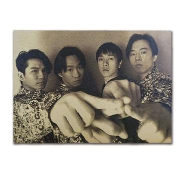 Imagem de Pôster de arte de parede Picture Anime Art Beyonds Family 51,5x36cm - 