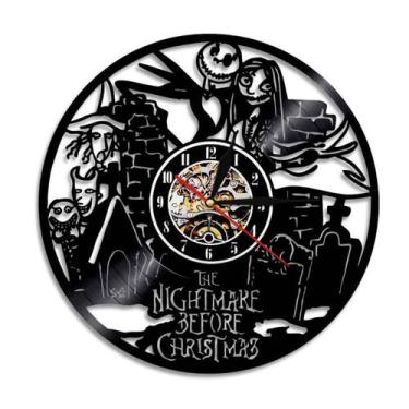 Imagem de Relógio de parede Nightmare Before Christmas Jack Skellington - yiweis