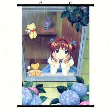 Imagem de Cartões de arte de parede em tela Captors Sakura Kinomoto 40x60cm - yi