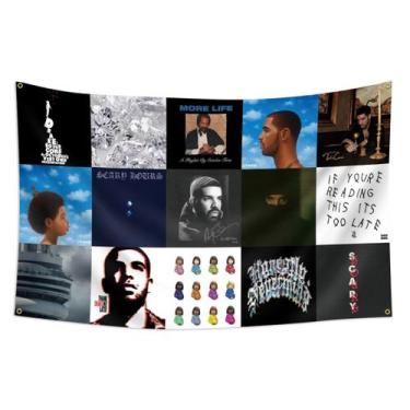 Imagem de Tapeçaria Drakes Flag Art Anime Wall Tapestry 90x150cm poliéster - yiw