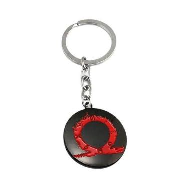 Imagem de Chaveiro Kratos Deus Da Guerra: Modelo Machado Lâmina Do Caos E Pingen