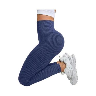 Imagem de Calças De Yoga Sem Costura Para Mulheres, Leggings Esportivas Com Cont