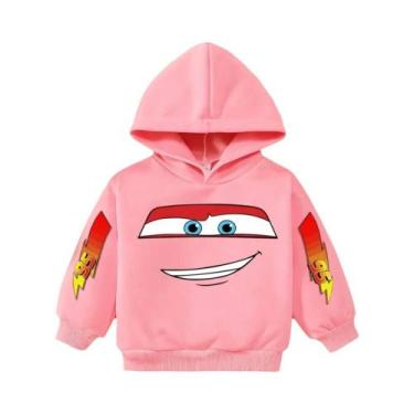 Imagem de Moletom Infantil Clássico Anime Car Story Para Meninos E Meninas De 3 