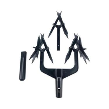 Imagem de Aerador De Jardim Resistente Ao Desgaste, Escarificador De Solo 2 Em 1