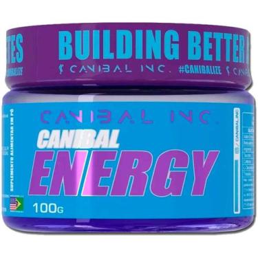 Imagem de Suplemento Pré Treino Canibal Energy 100g Sabor Menta - Canibal Inc.