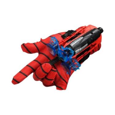 Imagem de Conjunto De Brinquedo Lançador De Herói Homem-Aranha Com Luva Rotativa