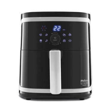 Imagem de Fritadeira Elétrica Air Fryer Philco Gourmet Black Plus PFR16P 5L Preta - 220V