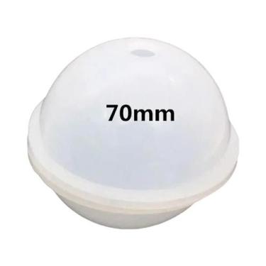Imagem de Molde De Silicone Transparente De 2-10CM Para Resina Epóxi UV, Bola De